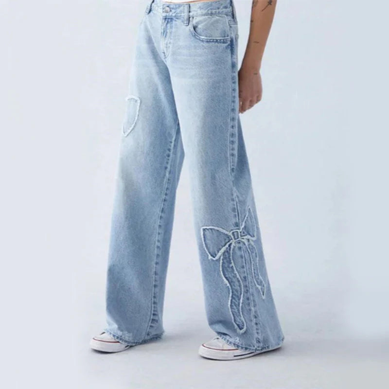 Free Shipping🎁Straight-Leg Denim Jeans – Urban Street Style