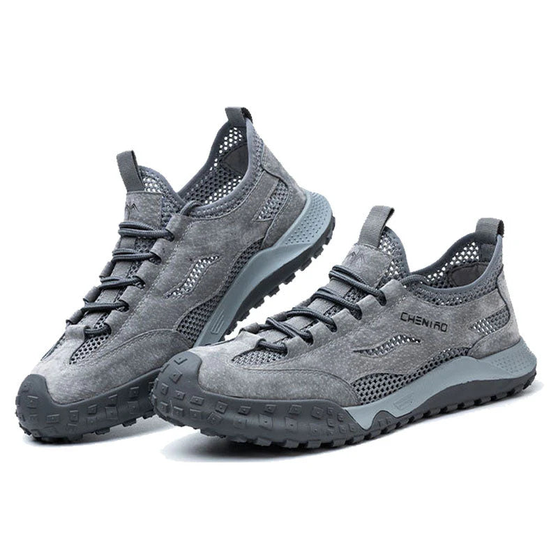 🔥Anti-smashing, anti-piercing, insulating, breathable and wear- Reinforced Lightweight Safety Shoes