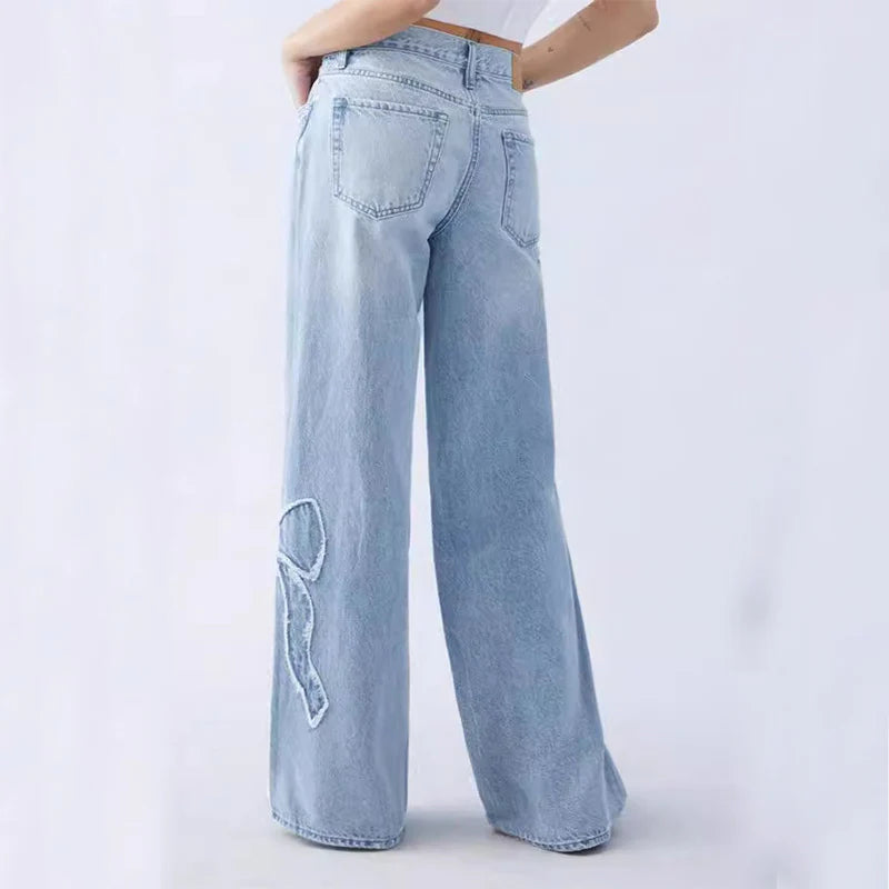 Free Shipping🎁Straight-Leg Denim Jeans – Urban Street Style