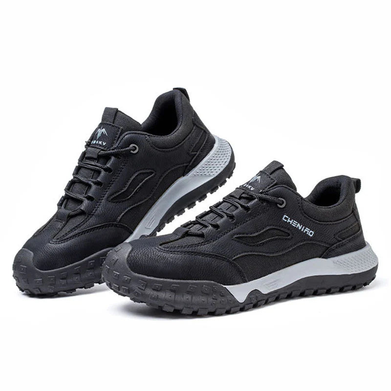 🔥Anti-smashing, anti-piercing, insulating, breathable and wear- Reinforced Lightweight Safety Shoes