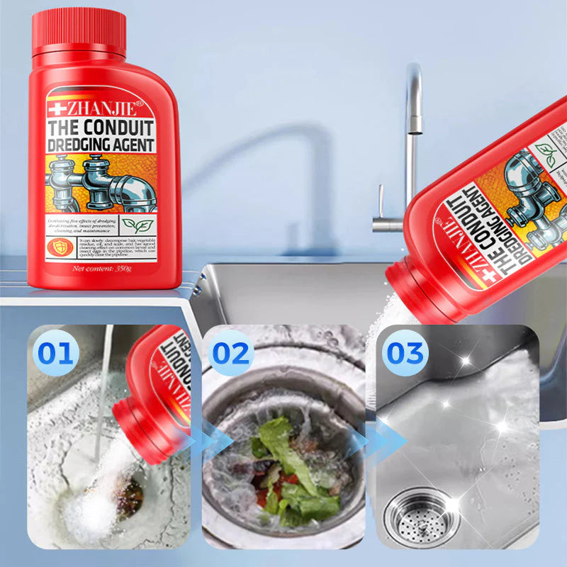 Sewer cleaner with high efficiency