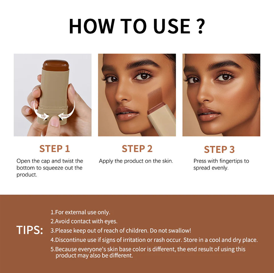 Tired of Heavy Foundations? LushVeil Moisturizing Concealer Stick