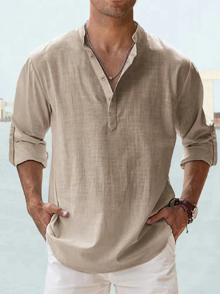 Men's denim shirt