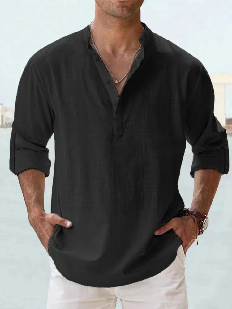 Men's denim shirt