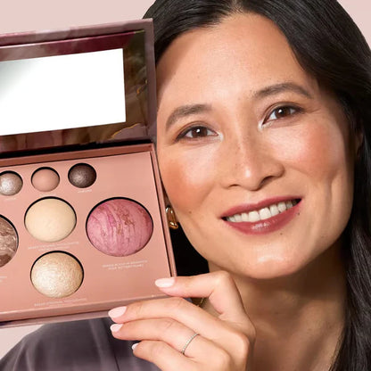 💄Final 3 Hours: 60% OFF🔥The Best Baked Face Palette Starter Kit (3PC)🥐