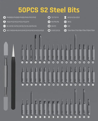 High Precision Screwdriver Set-50in1